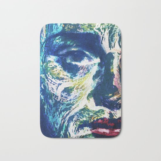 Muddy Water Face Bath Mat