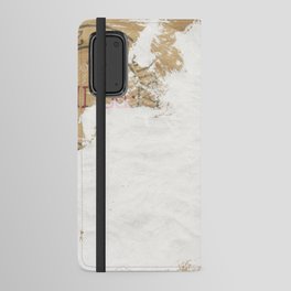 Paint stains on top of craft packaging. Inspired by Spanish movies. Android Wallet Case