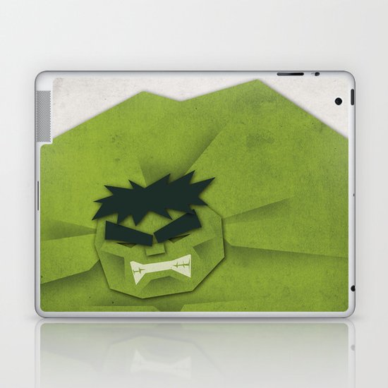Paper Heroes - Hulk Laptop & iPad Skin