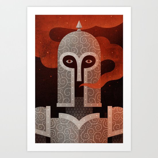 Guarded Art Print
