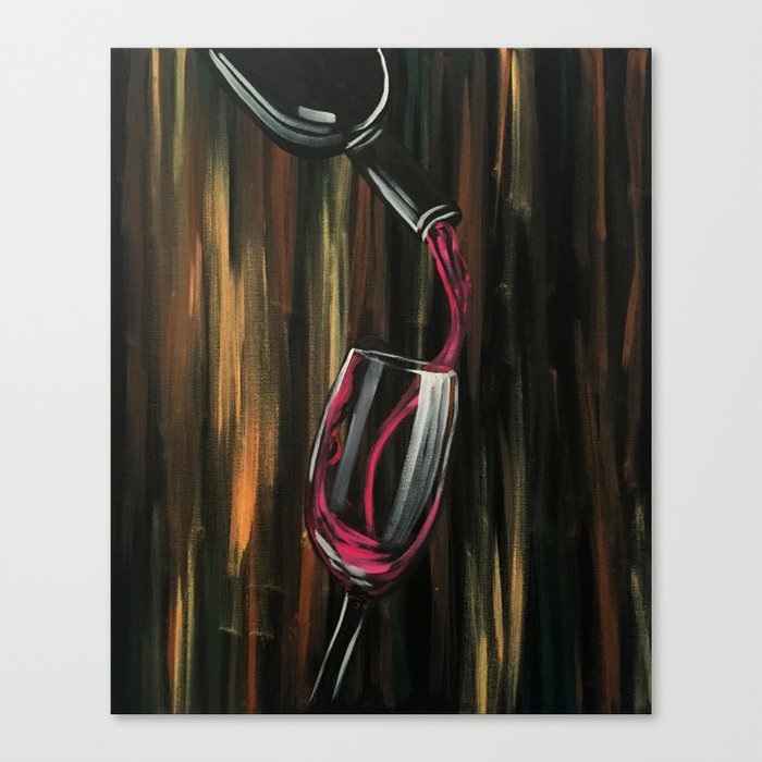 Fine Wine Canvas Print