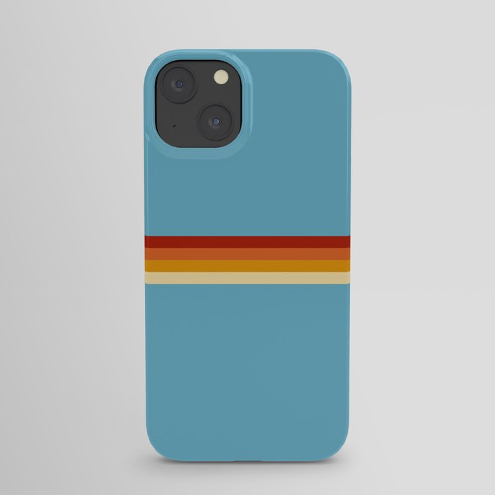 Losna - Classic Retro Summer Stripes iPhone Case