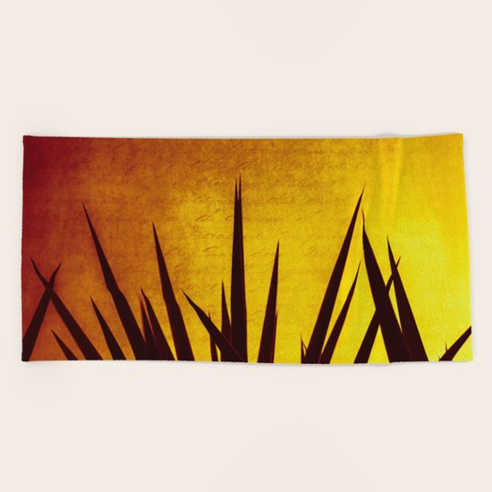 Yucca Sunset Beach Towel