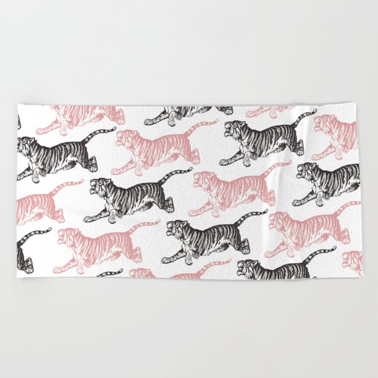 Tiger 3 Beach Towel