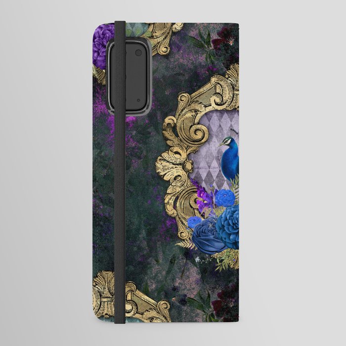 Feather Peacock 28 Android Wallet Case