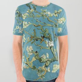 Almond blossom, Vincent van Gogh All Over Graphic Tee
