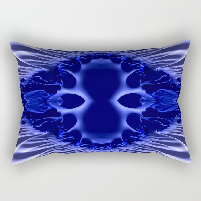 Blue bliss Rectangular Pillow