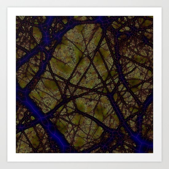 verity emigrates into notions Art Print