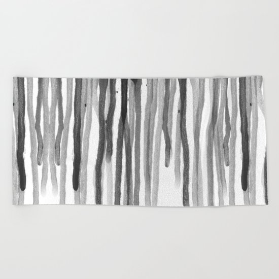 Acid Rain Beach Towel
