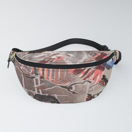 Red Bicycle Fanny Pack