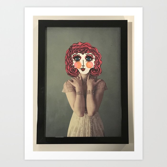 paper doll Art Print by Claudia Gill Society6