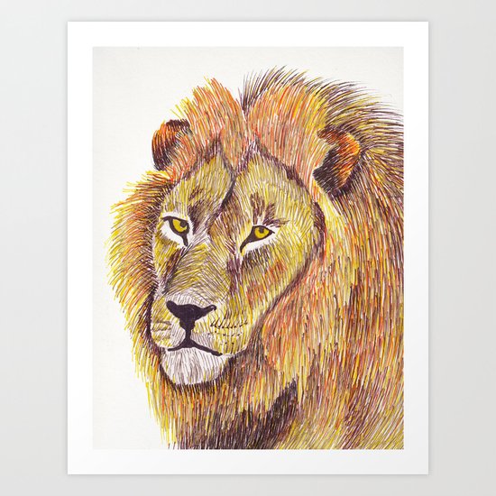 King of the Jungle Art Print
