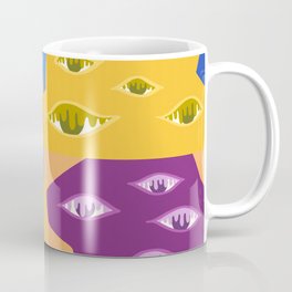 The crying eyes patchwork 3 Mug