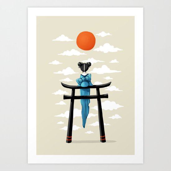 Torii Art Print