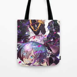 Rem And Ram Re Zero Poster Tote Bag