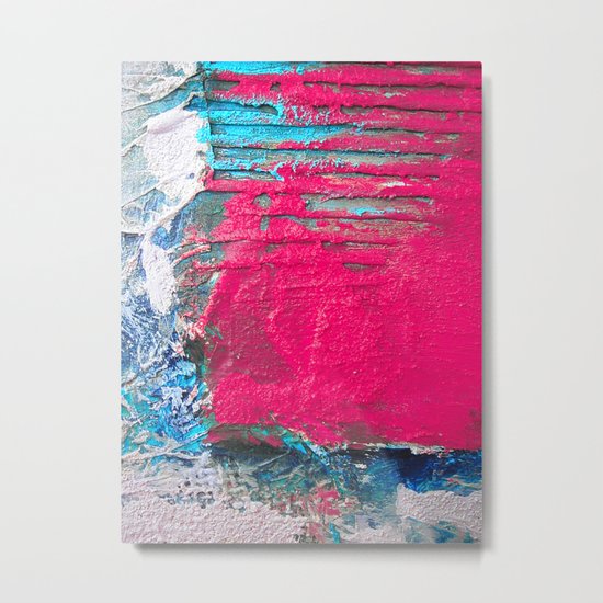 PEELING Metal Print