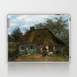 Farmhouse in Nuenen Village, 1885 by Vincent van Gogh Laptop Skin