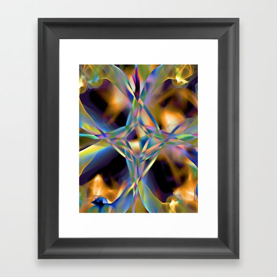 Burning Bush Framed Art Print