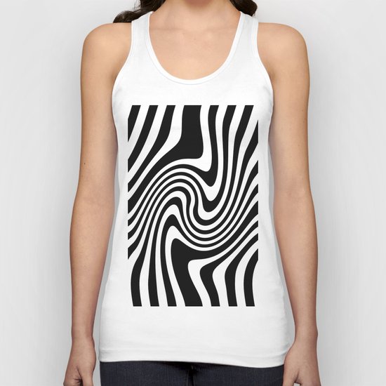 BLACK AND WHITE Unisex Tank Top
