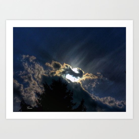 Look Up Art Print