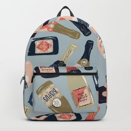 French Champagne Collection – Navy & Coral Backpack