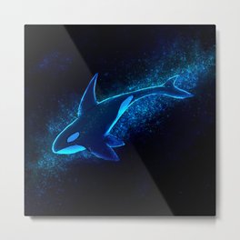 Cosmic orca Metal Print
