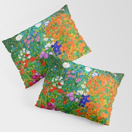 Gustav Klimt - Flower Garden Pillow Sham