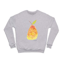 Pear Watercolor Illustration  Crewneck Sweatshirt