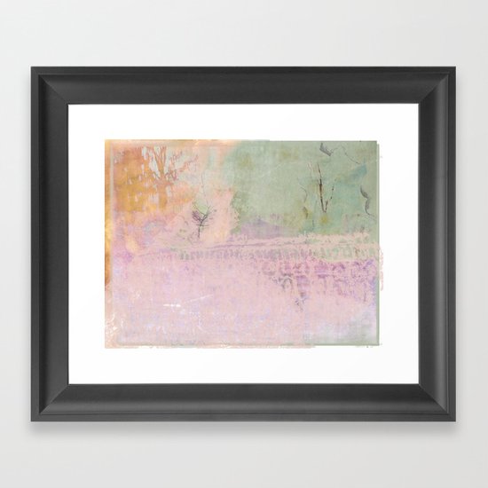 Abstract ~ Landscape Framed Art Print