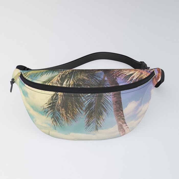 Prismatic Palm Fanny Pack