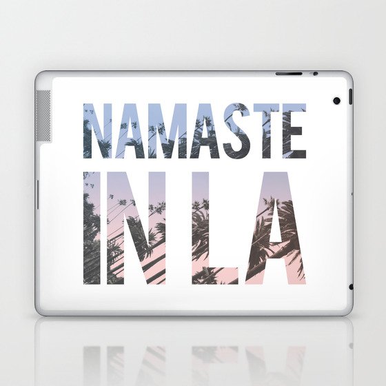 Namaste in LA Laptop & iPad Skin
