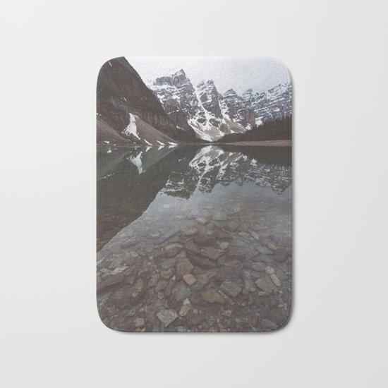 Moraine Lake #society6 #buyart Bath Mat