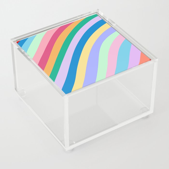 Candy rainbow  Acrylic Box