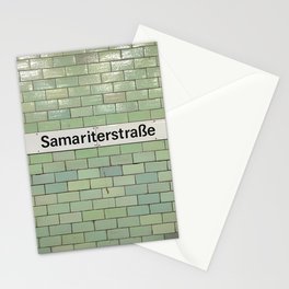 Berlin U-Bahn Memories - Samariterstraße Stationery Cards