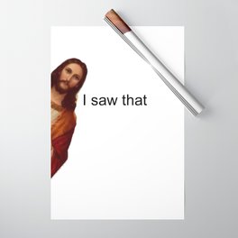 Jesus - I saw that Wrapping Paper