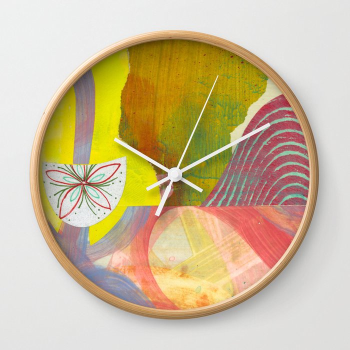 Cotton Candy Wall Clock