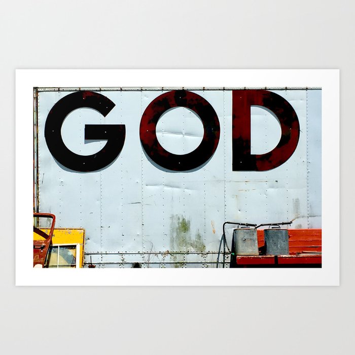 God Is Everywhere Art Print