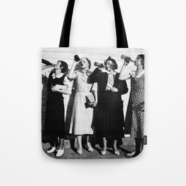 Drinking Woman, Vintage Photography Tote Bag | Happylife, Vintage, Wine, Digital, Winelover, Funny, Freespirit, Womanpower, Feminist, Drinking 