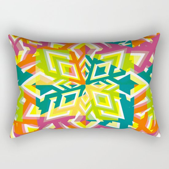 Floral pieces Rectangular Pillow