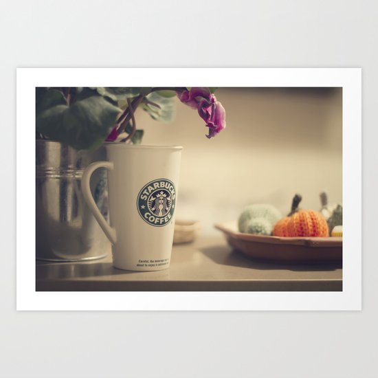 More coffee Art Print