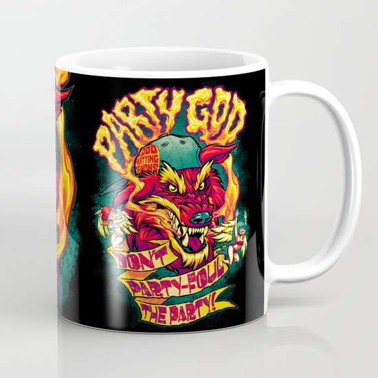 PARTY GOD (red) Mug