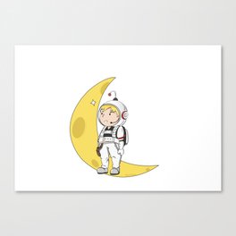 Astro Dreaming Canvas Print