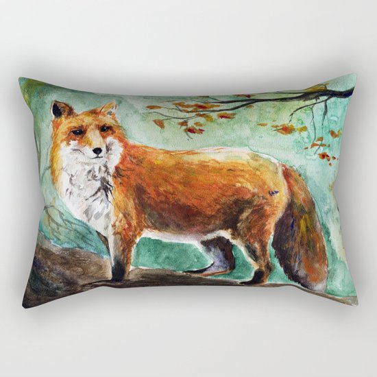 Fox Rectangular Pillow