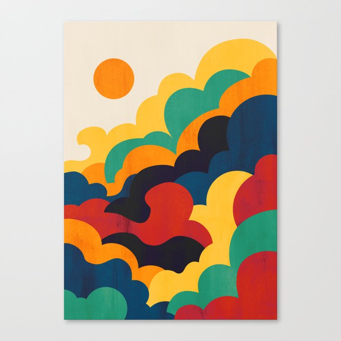 Cloud nine Canvas Print