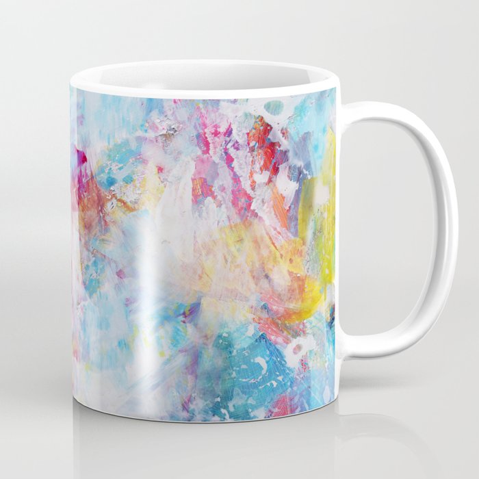 White Paint Splash Coffee Mug