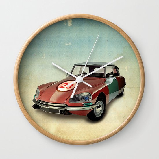 Number 23 _ Citron DS Wall Clock