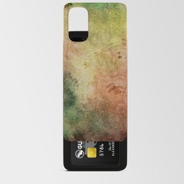 Old red green yellow Android Card Case