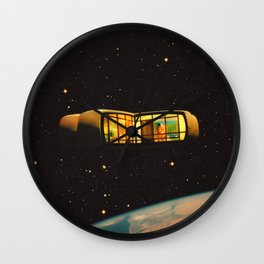 Space Pod Wall Clock