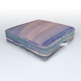Water's Edge Seascape Outdoor Floor Cushion