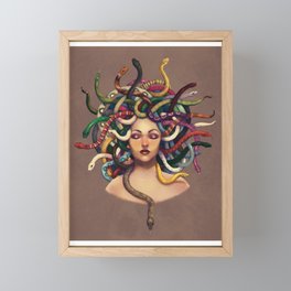 Medusa Framed Mini Art Print